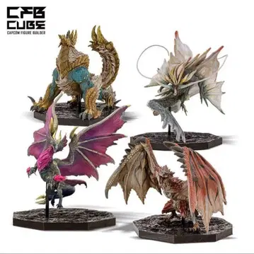 몬스터 헌터 FIGURE BUILDER CUBE 4체 세트 BOX 1