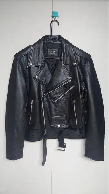 HORN WORKS 더블 라이더 자켓 LL 사이즈 블랙 호른 웍스