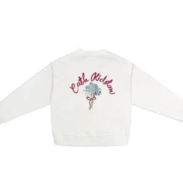 캐스키드슨 맨투맨 상의 Flower Bunch 화이트