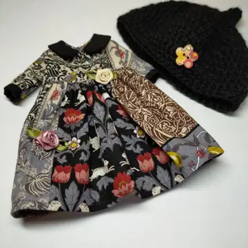 SALE, 브라이스용 꽃무늬 드레스와 니트 모자!