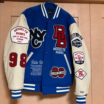 DEAR LAUREL 브루클린 뱅스 바시티 자켓 M 사이즈