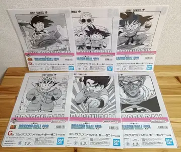 제일복권 드래곤볼 40th 그 첫 번째 G상 코믹스 클리어 파일 6종