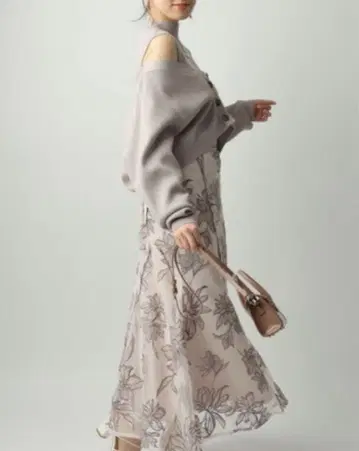 마이 스트라다 재스민 레이스 스커트