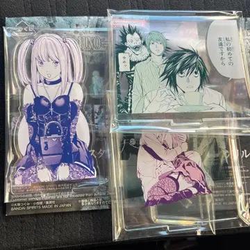 데스노트 제일복권 아크릴 스탠드 츠키 미사 L 세트