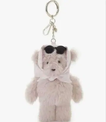 릴리 브라운 릴리 베어 참 키링 봉제 인형 핑크