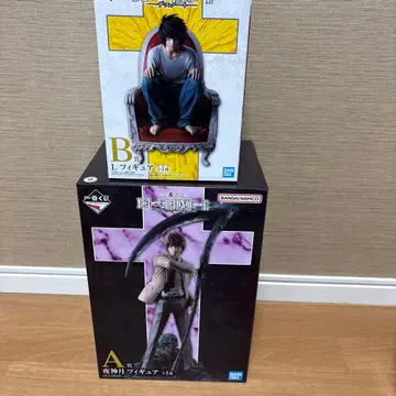 제일복권 DEATH NOTE 데스노트 A상 야가미 라이토 피규어 B상 L