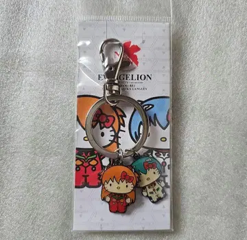 초레어! 일본 한정판 지역 한정 키티 에반게리온 키티 키링 산리오