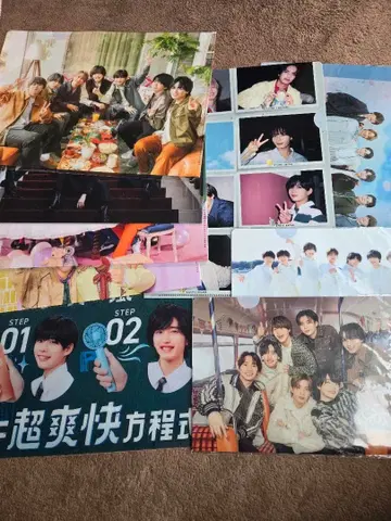 나니와단시 클리어 파일 8점 시브리즈 책받침 1점