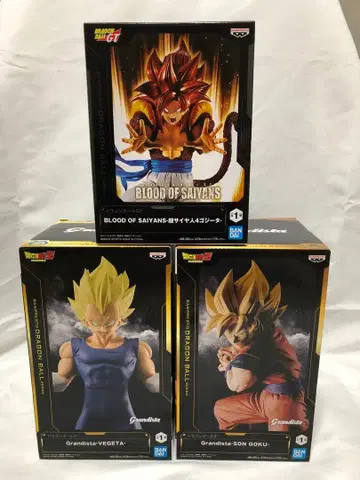 드래곤볼 피규어 3체 세트