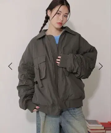 PBLIM BIG 포켓 블루종