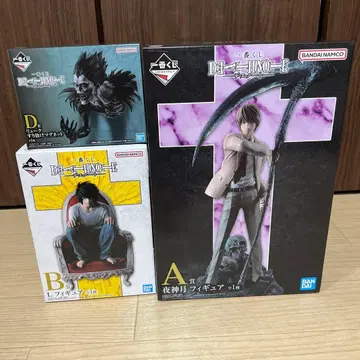 제일복권 DEATH NOTE 피규어 3체 세트 덤 포함