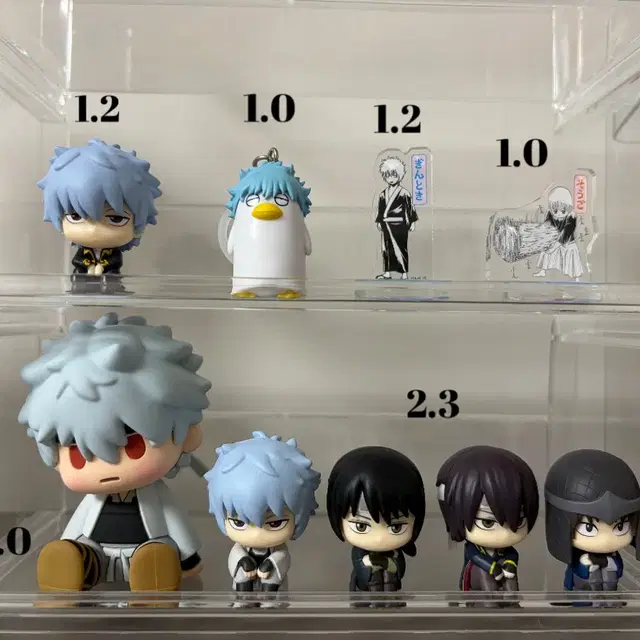 은혼 긴토키 소고 백야차 포테포테 메지루시 마치보케 치비 아크릴 스탠드