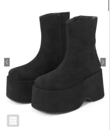 GRL 스웨이드 통굽 부츠[zr1140] 24cm