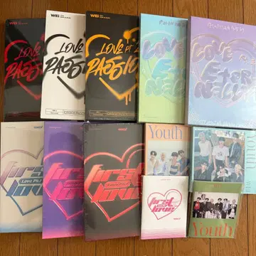 WEi 4집&5집&6집&Youth 미개봉 새상품 앨범 12장 세트