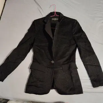 Salvatore Ferragamo 블랙 테일러드 자켓 40