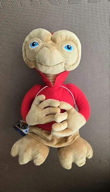 E.T. 메가 점보 빨간색 후드티 봉제 인형