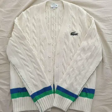라코스테 니트 가디건