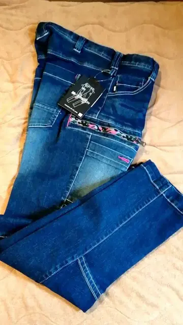 도라이치! 한정판 핑크 카모플라쥬 지퍼 카고 팬츠 L 사이즈