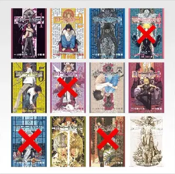 제일복권 DEATH NOTE 데스노트 F상 클리어 포스터 8종