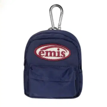 emis 마이크로 백팩 키링 네이비