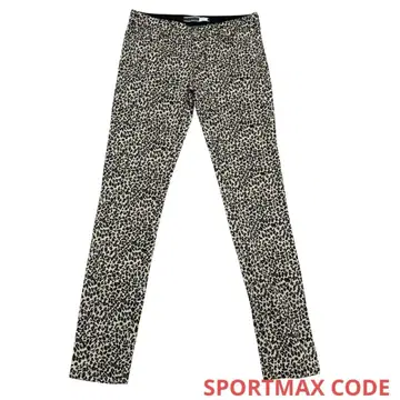 SPORTMAX CODE 레오파드 무늬 팬츠