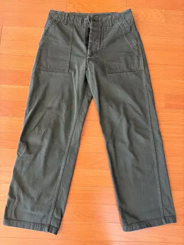 리얼 맥코이 밀리터리 트라우저 M