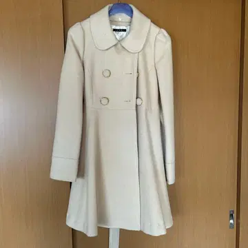 INGNI 더블 브레스트 롱 코트