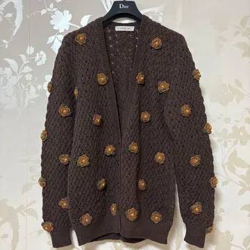 카네코 이사오 KANEKOISAO 가디건 니트 스웨터 핑크하우스