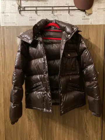 유나이티드 애로우즈 다운 자켓 다크 브라운 M