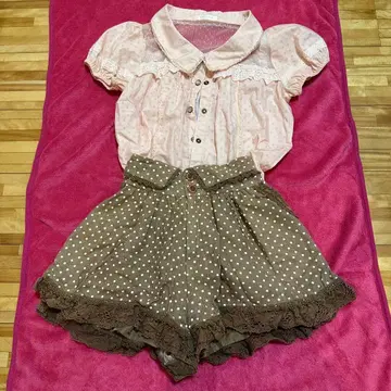 희귀 레어 LIZLISA 리즈리사 셋업 헤이세이 y2k 구 택