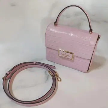 [ kate spade ] 핑크 엠보 핸드백 숄더백 2way
