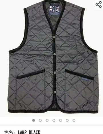 LAVENHAM 퀼팅 베스트 LAMP BLACK 라벤햄 38
