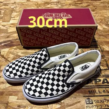 VANS 체커 슬립온 반스 30cm