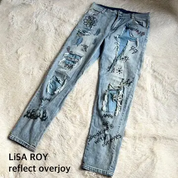 [ LiSA ROY reflect overjoy ] 데님 팬츠 M 사이즈