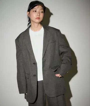 [택 포함 새상품] 프릭스스토어 울리 터치 테일러드 자켓 브라운