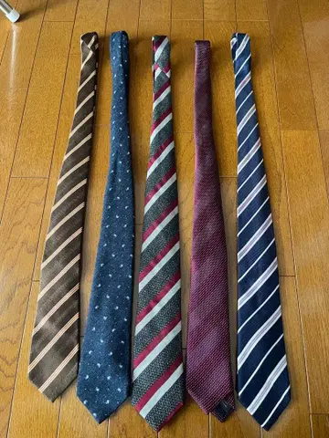 넥타이 세트 5개