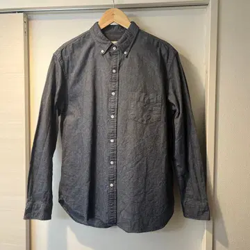 ROSSO 버튼다운 셔츠 XL 다크 그레이