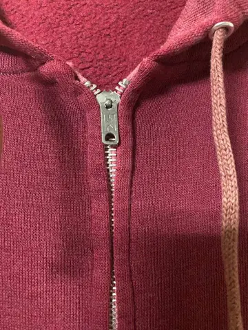 [빈티지] 60s 로고 후드티 버건디 레어