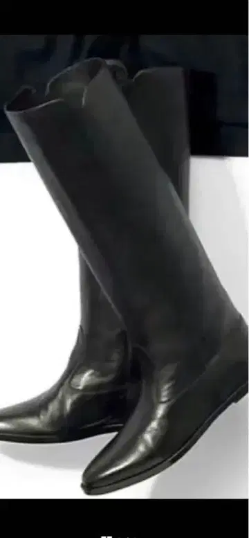 BRENTA 롱 부츠 블랙 38