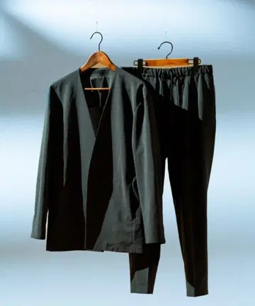 [ RIRANCHA ] 썸머 셋업 / 노카라 자켓 & 슬랙스