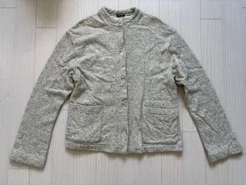 JOURNAL STANDARD 노카라 자켓 그레이