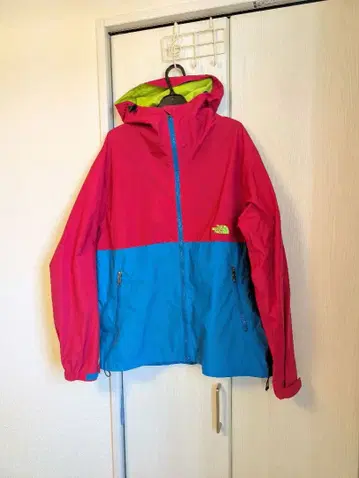 THE NORTH FACE 컴팩트 자켓 핑크/블루