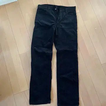 스트레이트 데님 31인치 블랙