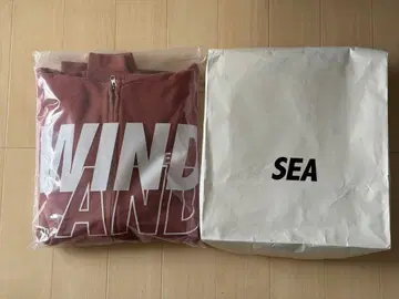 미사용 새상품 WIND AND SEA 풀 집업 후드티