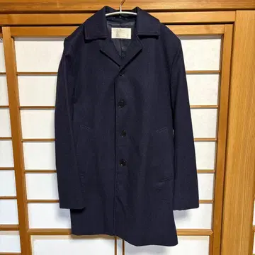 에디피스 체스터 코트 네이비 S