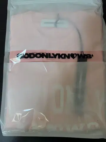 GOD ONLY KNOWS 티셔츠 White M 사이즈