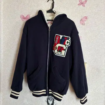 MCGREGOR 후드 부착 네이비 자켓