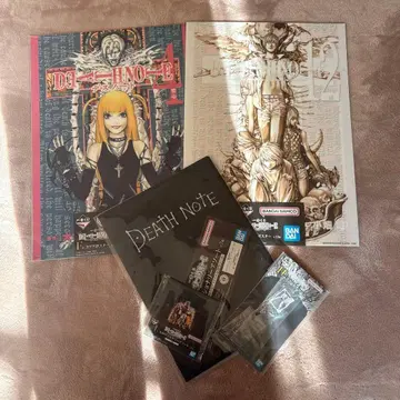 제일복권 데스노트 포스터 스테이셔너리 아크릴 참