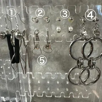 [ 묶음 판매 ] 양쪽 귀걸이 세트