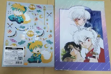 이누야샤 루미콜레 클리어 파일 이누야샤 셋쇼마루 코우가 카페